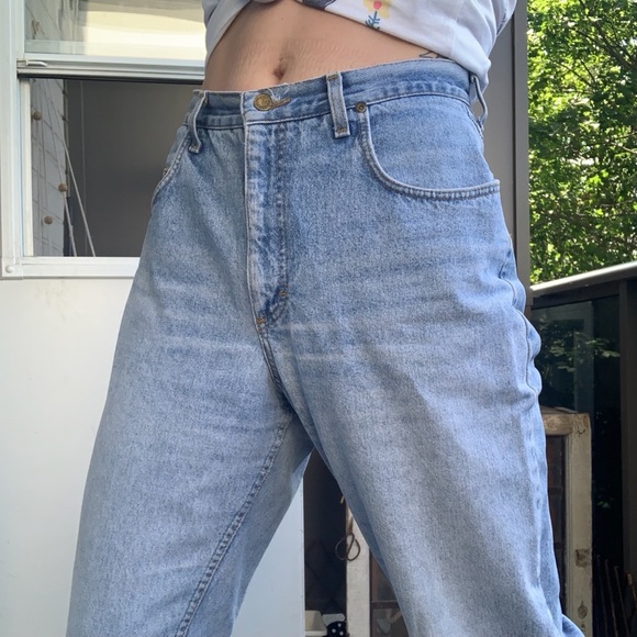 M-L | Vintage reworked Lee jeans baggy denim - Picture 2 of 3